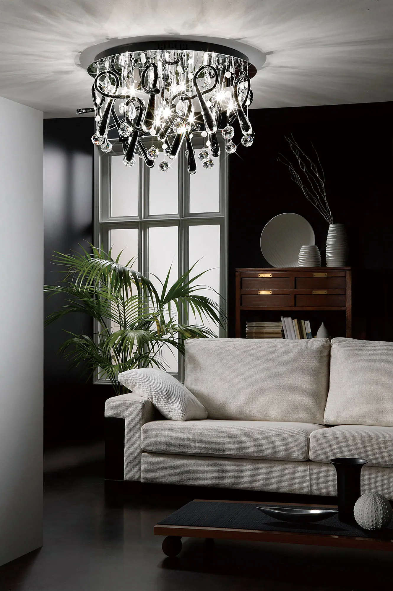 Class Crystal Ceiling Lights Diyas Flush Crystal Fittings Class Crystal Ceiling Lights Diyas Flush Crystal Fittings
